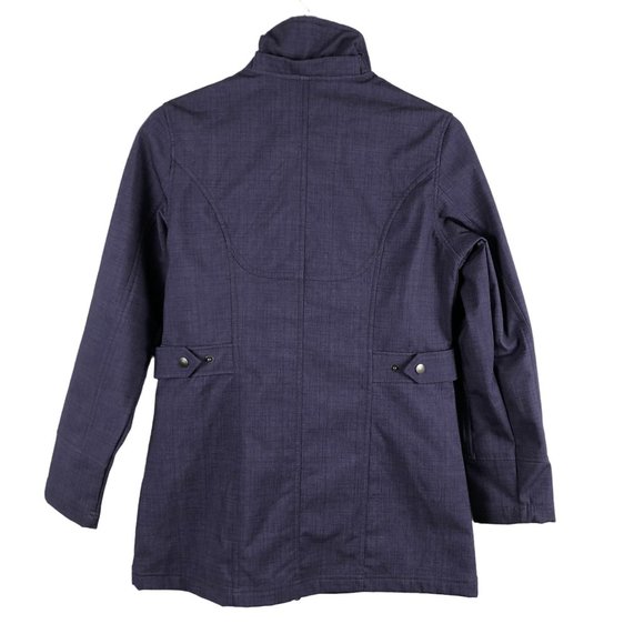 Free Country Women's Size Small Purple Softshell Fleece Lined Full Zip Jacket - Picture 2 of 9